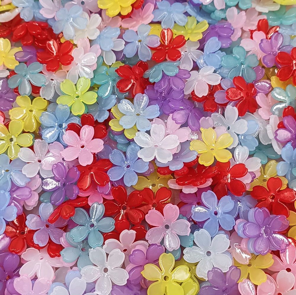Flower Preservation Resin - 20 Stuks Hars Sakura Bloem Kraal