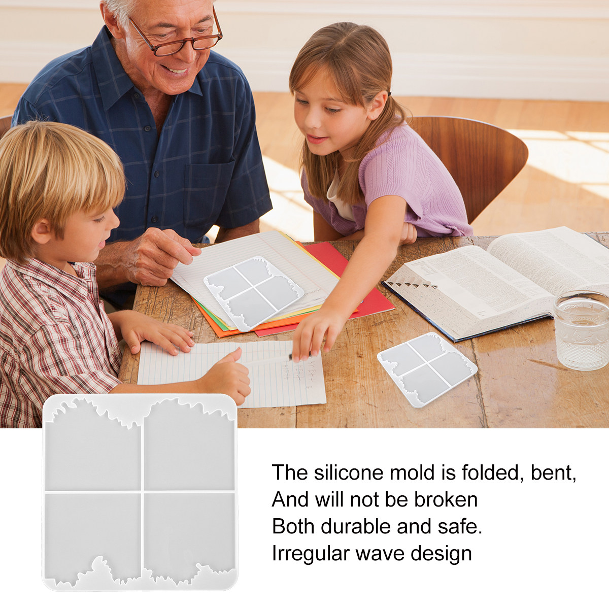 1 stuks multifunctionele silic - Resin Ocean Wave Mold recensie en prijs