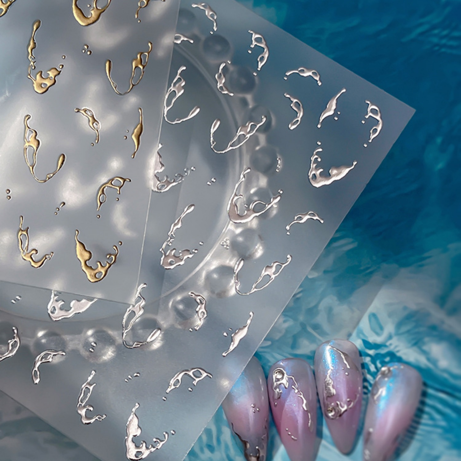 Gouden Folie Water Splash 5D N - Gold Foil Flakes recensie en prijs