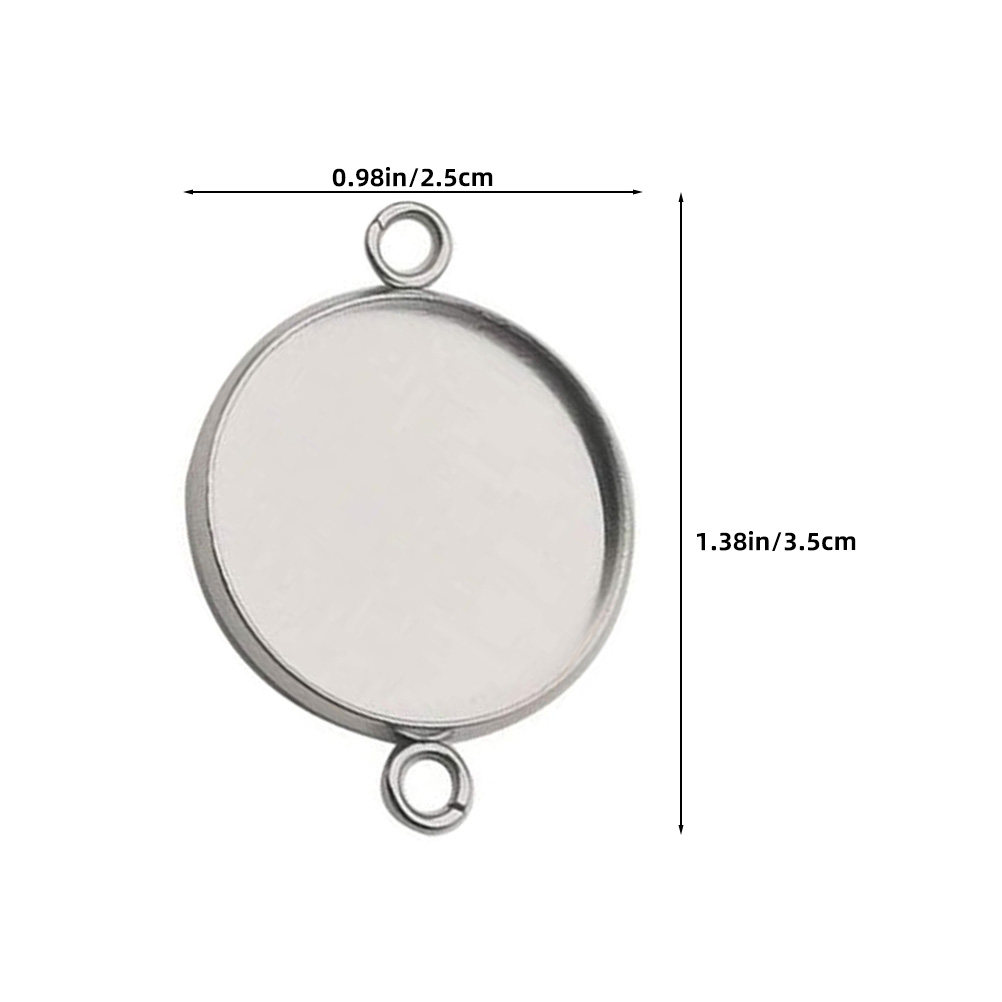 20 stuks roestvrijstalen siera - Bezels Set Pendant recensie en prijs