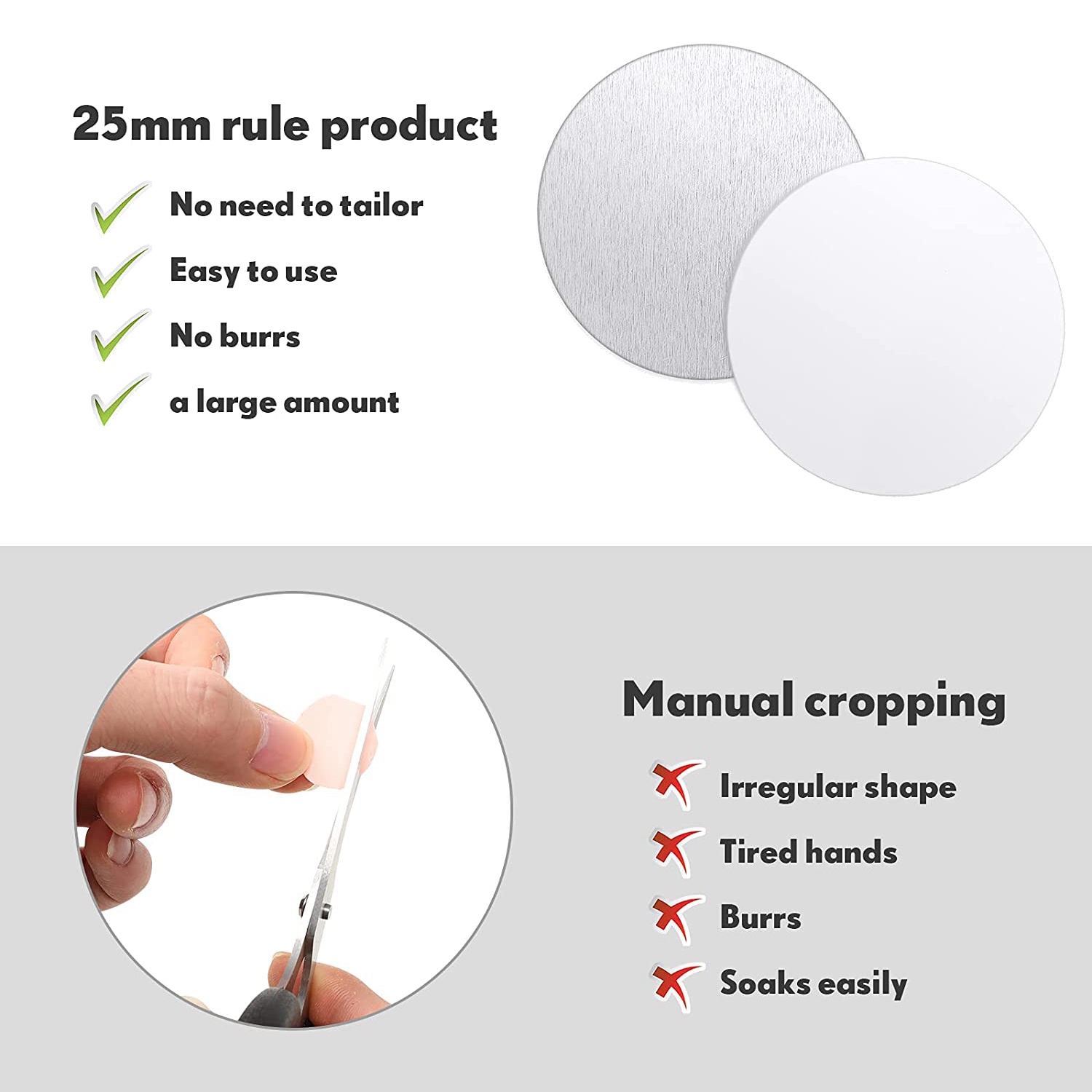 AT35-sublimatie blanco alumini - Bezels Set Pendant recensie en prijs