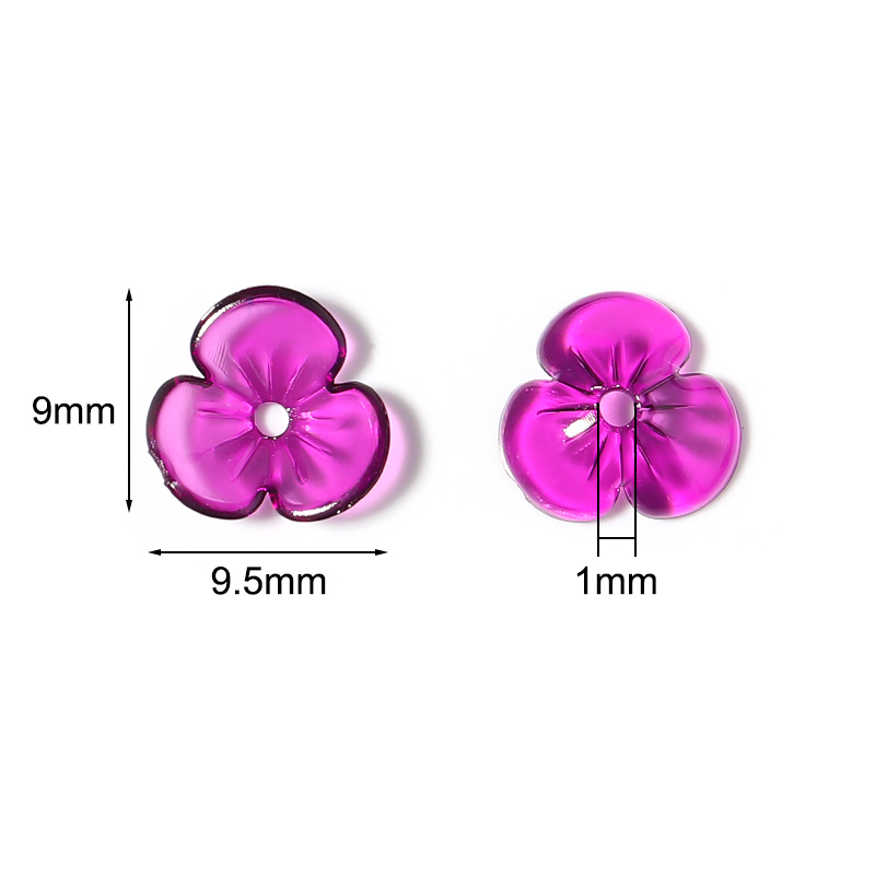 20 stks/partij Transparante Ha - Flower Preservation Resin recensie en prijs