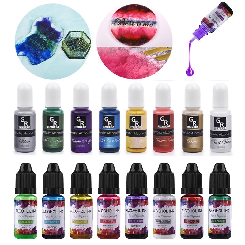 10 ml/15 ml Art Inkt Alcohol H - Resin Dye Alcohol recensie en prijs