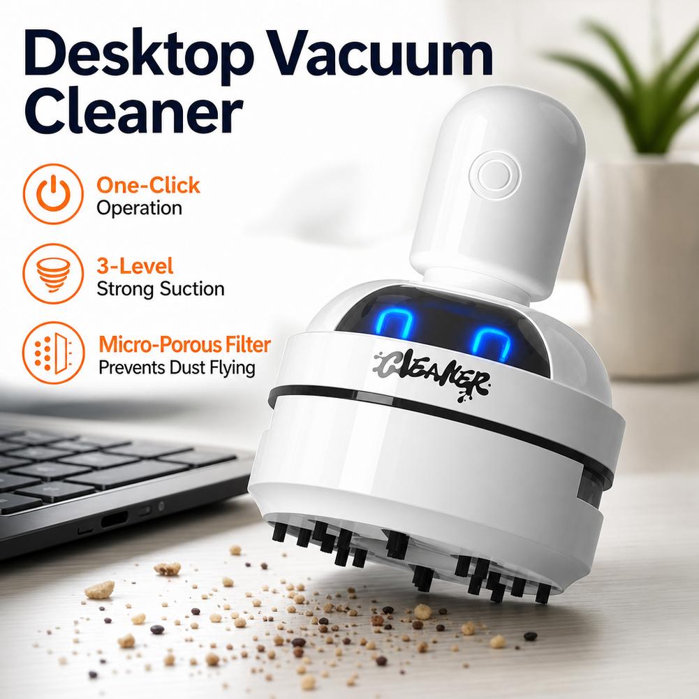 Stofzuiger Desktop Mini Oplaad - Vacuum Chamber Small recensie en prijs